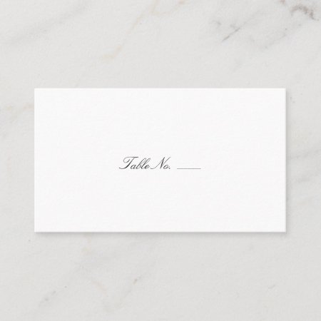 Chic Navy Stripes Guest Escort Cards