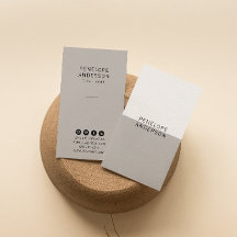 Chic Neutral Taupe Minimalist Modern Boho Unique