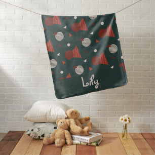 Chic New Dad Baby Shower Personalized Baby Gifts Blanket