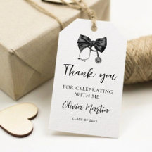 Chic Nurse Graduation Coquette Bow Medical Favor
