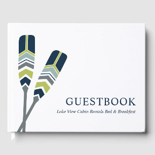 Chic Oars Lake Ocean Beach Cabin Vacation Rental Guest Book