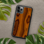 Chic Old Antique Oak Brown Wood Grain Pattern Iphone 13 Case at Zazzle
