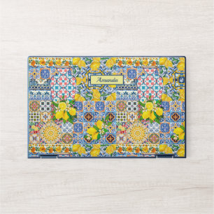 Chic Orange Mediterranean Ceramic Vase Art HP Laptop Skin