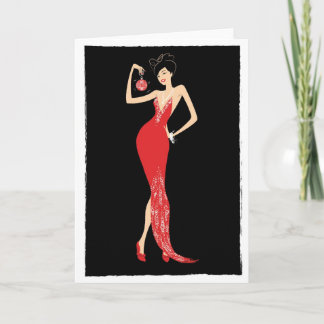 Chic Ornament notecard