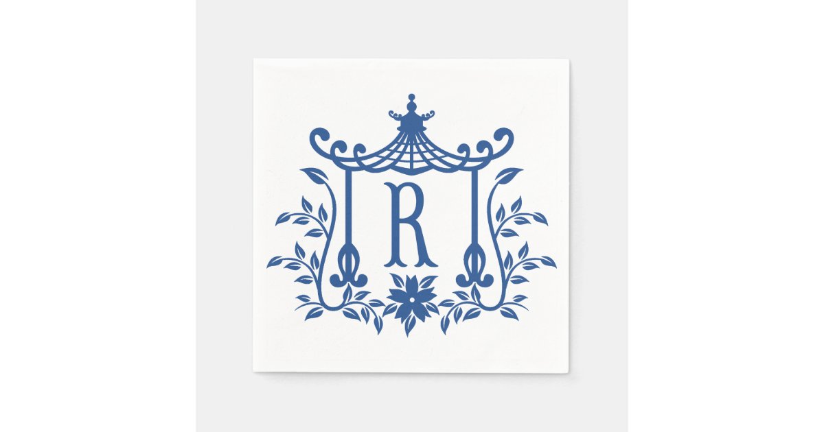 Chinoiserie Chic: Monogrammed Towels - My Favorite Best Buys