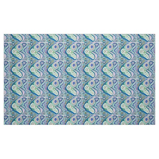 Chic Paisley Print Fabric Collection