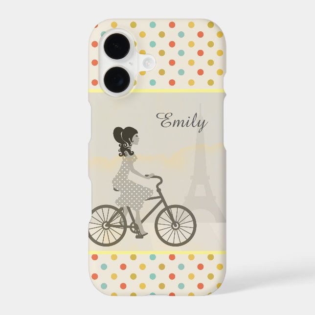 Chic Paris Iphone Case (Back)