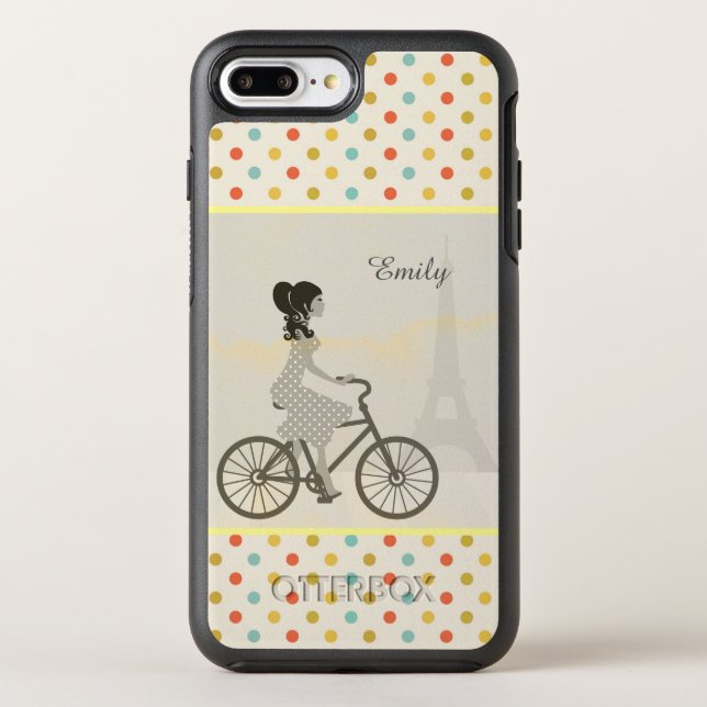 Chic Paris Otterbox iPhone Case (Back)