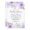 Chic Pastel Purple Rose Garden Bridal Shower