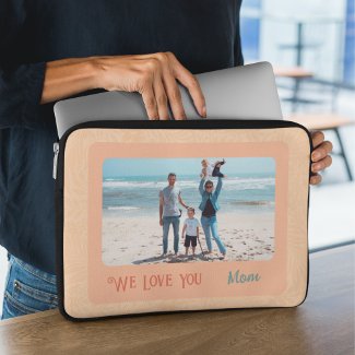 Chic Personalized Photo Text Mothers' Day Gift