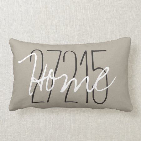 Chic Pillow_home/zipcode Lumbar Pillow