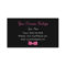 Chic Pink and Black Rose Floral With Girly Bow