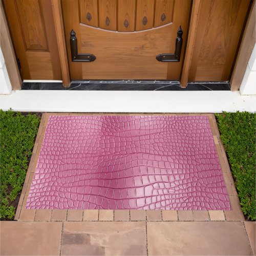 Chic Pink Animal  Doormat