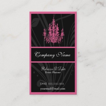 Chic pink Business Cards