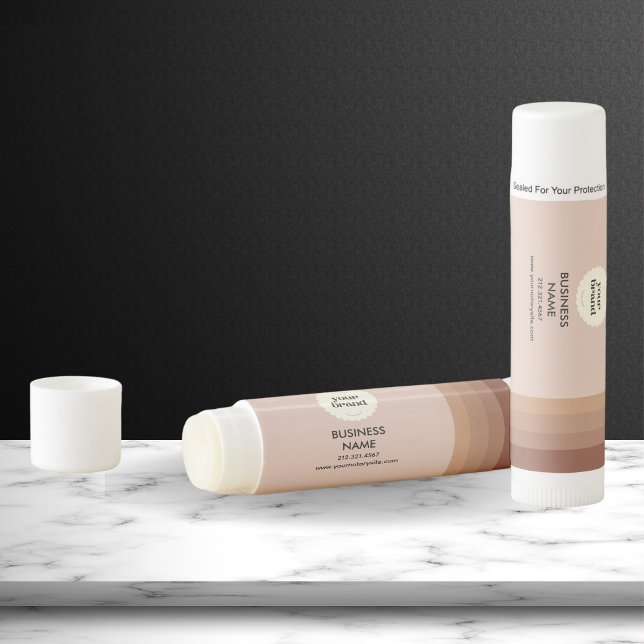 Chic pink Business Logo Promotional Marketing  Lip Balm (Creator Uploaded)