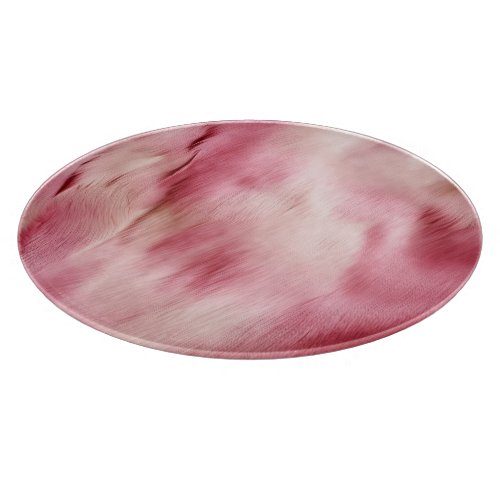 Chic Pink Cowgirl Cowhide  Cutting Board