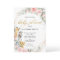 Chic Pink Floral Jungle Animals Baby Shower Girl