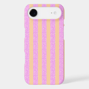 Chic Pink Geometric iPhone 17 Air Case