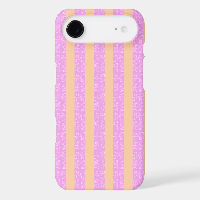 Chic Pink Geometric  Case-Mate iPhone Case (Back)