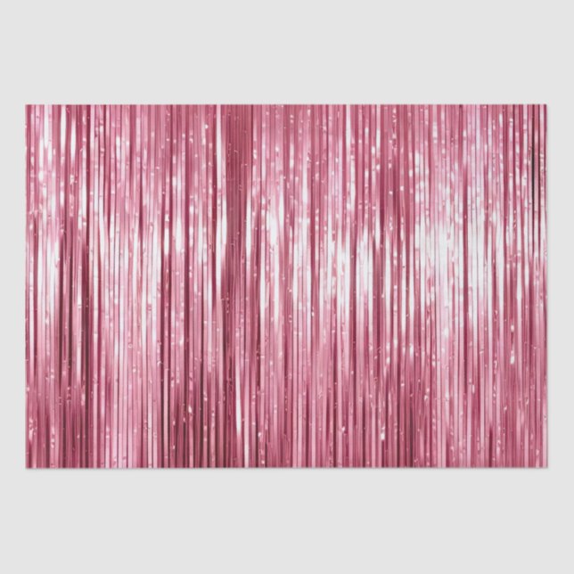 Chic Pink Glitz Tissue Paper (Front)