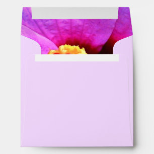 Chic Pink Nature Flower Blossom Background Envelope