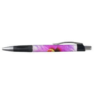 Chic Pink Nature Flower Blossom Background Pen