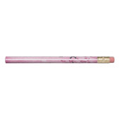 Chic Pink Paris Eiffel Tower Fashion Pencil (Back)