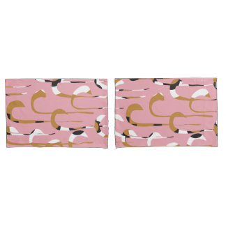chic pink pillow case