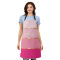 chic pink stripes gold Name 