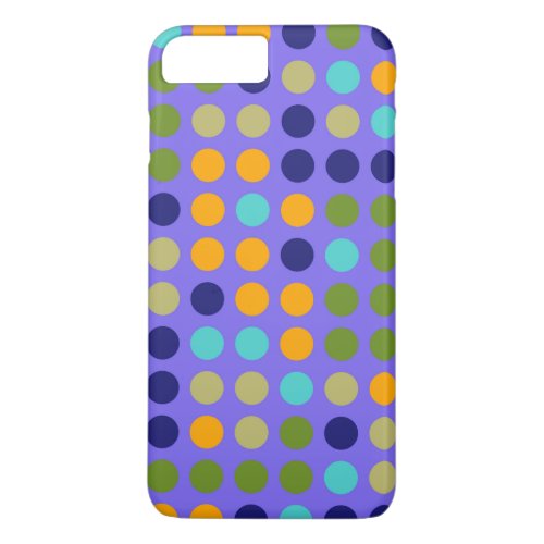 Chic Polka Dot Mosaic Pattern 2 iPhone 8 Plus7 Plus Case