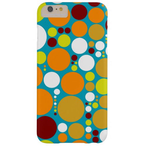 Chic Polka Dot Mosaic Pattern 3 Barely There iPhone 6 Plus Case