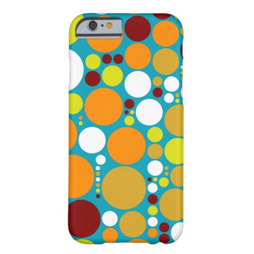 Chic Polka Dot Mosaic Pattern 3 Barely There iPhone 6 Case