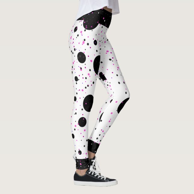 Chic Polka Dot Style Leggings (Right)