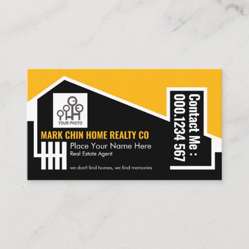 Chic Property Home Frame Realty Business Card