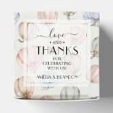 Cute Pumpkins Gender Neutral Baby Shower Favor Boxes