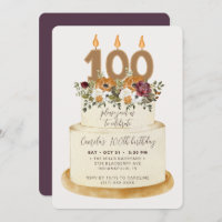 Amazon.com: 24 PCS Happy 100th Cupcake Toppers Glitter Hundred Cheers to 100  Cupcake Picks Number 100 Birthday Cake Decorations for 100th Birthday  Wedding Anniversary Retirement Party Supplies Black : Grocery & Gourmet Food