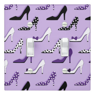 Fancy Shoes Light Switch Plate Wall Cover High Heels 