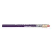 Chic Purple Silver Dripping Glitter Luxury Pencil (Rotated 90)