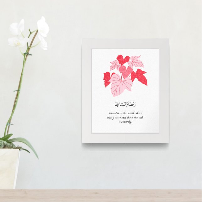 Chic Ramadan Wall Art with Minimalist Design  (Entryway)