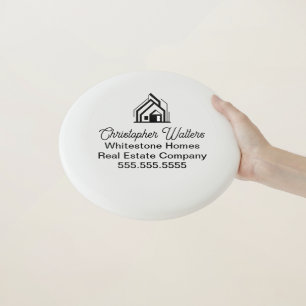 Chic Real Estate Company Customized Realtor Wham-O Frisbee