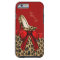 Chic Red & Jaguar Print iPhone 6 Case