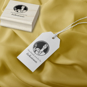 Chic Retro Charms Handcrafted Jewelry Delights Rubber Stamp