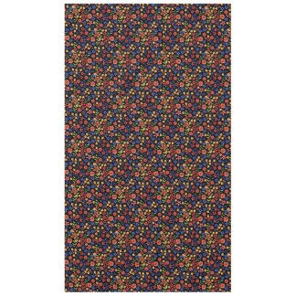 Chic Retro Floral Print Custom Tablecloth