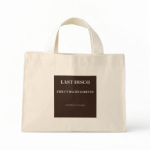 Chic Retro Last Disco Bachelorette Favor