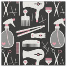 Chic Retro Pink White Black Hair Salon Tools