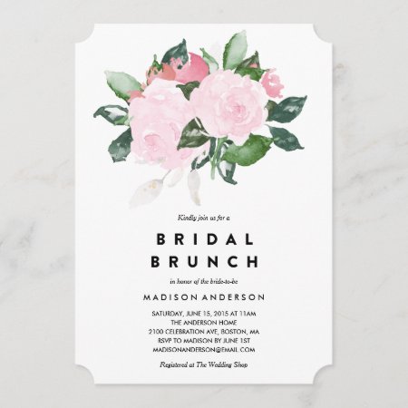 Chic Romance | Bridal Shower Brunch Invitation