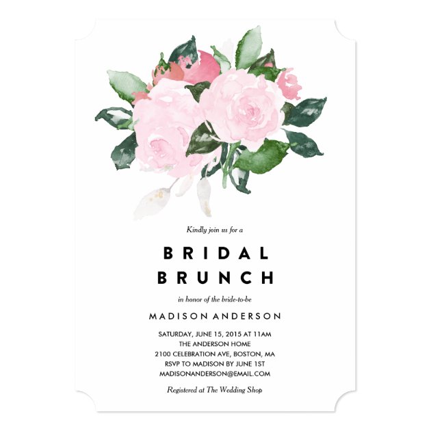 Chic Romance | Bridal Shower Brunch Invitation
