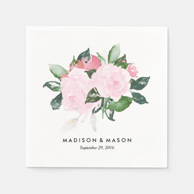 Chic Romance | Cocktail Napkins (Front)