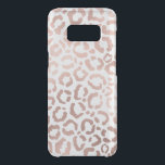 Chic Rose Gold Leopard Cheetah Animal Print Uncommon Samsung Galaxy S8 Case<br><div class="desc">This elegant and chic design is perfect for the modern fashionista. It features a faux printed rose gold hand-drawn leopard/cheetah safari animal print on a simple white background. It's pretty, cute, and trendy! ***IMPORTANT DESIGN NOTE: For any custom design request such as matching product requests, color changes, placement changes, or...</div>