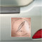 Chic Rose Gold Quill Mobile Notary